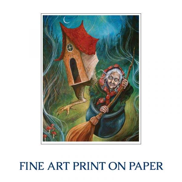 Baba Yaga fine art print by LTZ