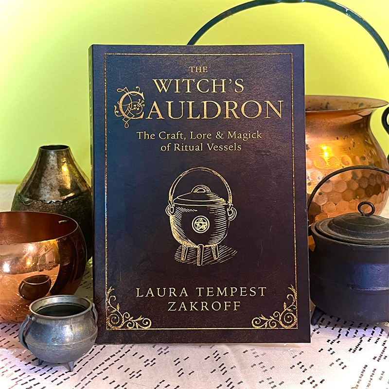 The Witch's Cauldron by Laura Tempest Zakroff